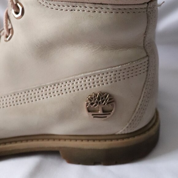 Timberland Womens Pink Linden Woods Leather Waterproof Lace Up Outdoor Boots‎ - Picture 8 of 12
